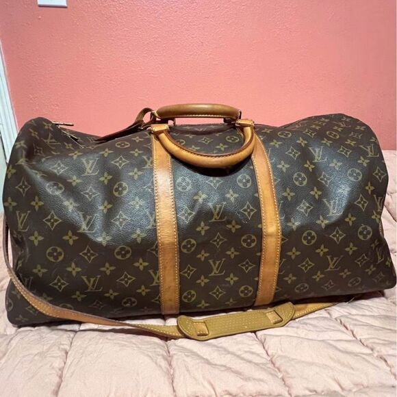 Louis Vuitton Brown Monogram Duffel Bag - Picture 2 of 8